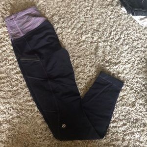 Lululemon toasty tech leggings